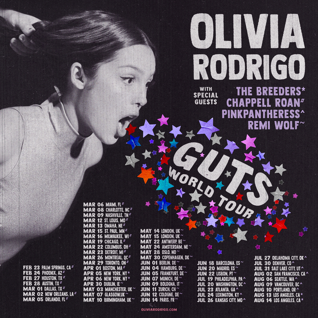 OLIVIA RODRIGO SET FOR A SELL OUT UK STADIUM TOUR