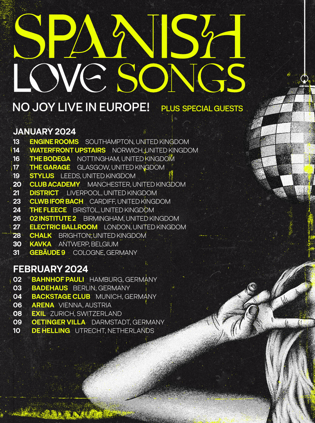 CALIFORNIA ROCKERS SPANISH LOVE SONG TO PLAY UK NEXT MONTH