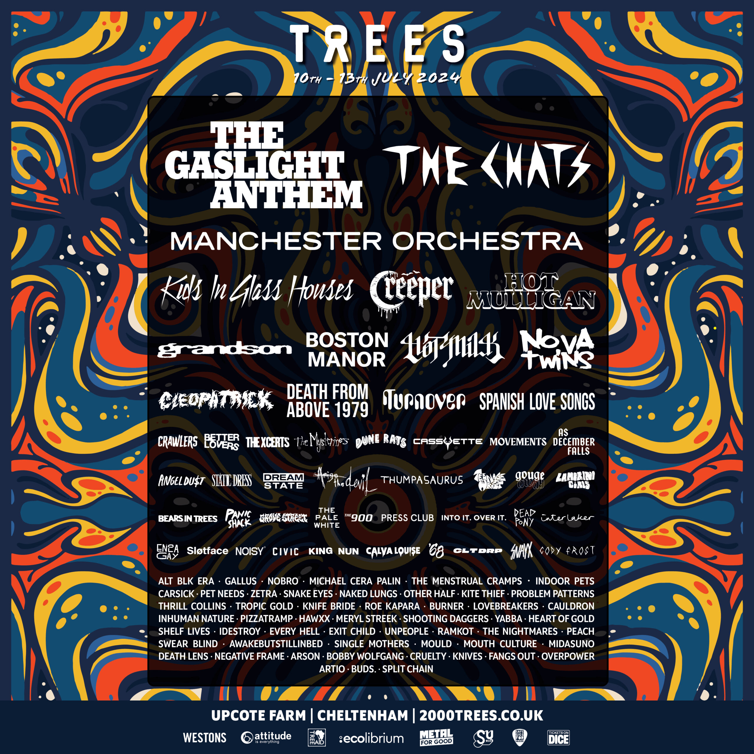 2000TREES SHARE SECOND LINE UP ANNOUNCEMENT FEATURING ‘THE CHATS’