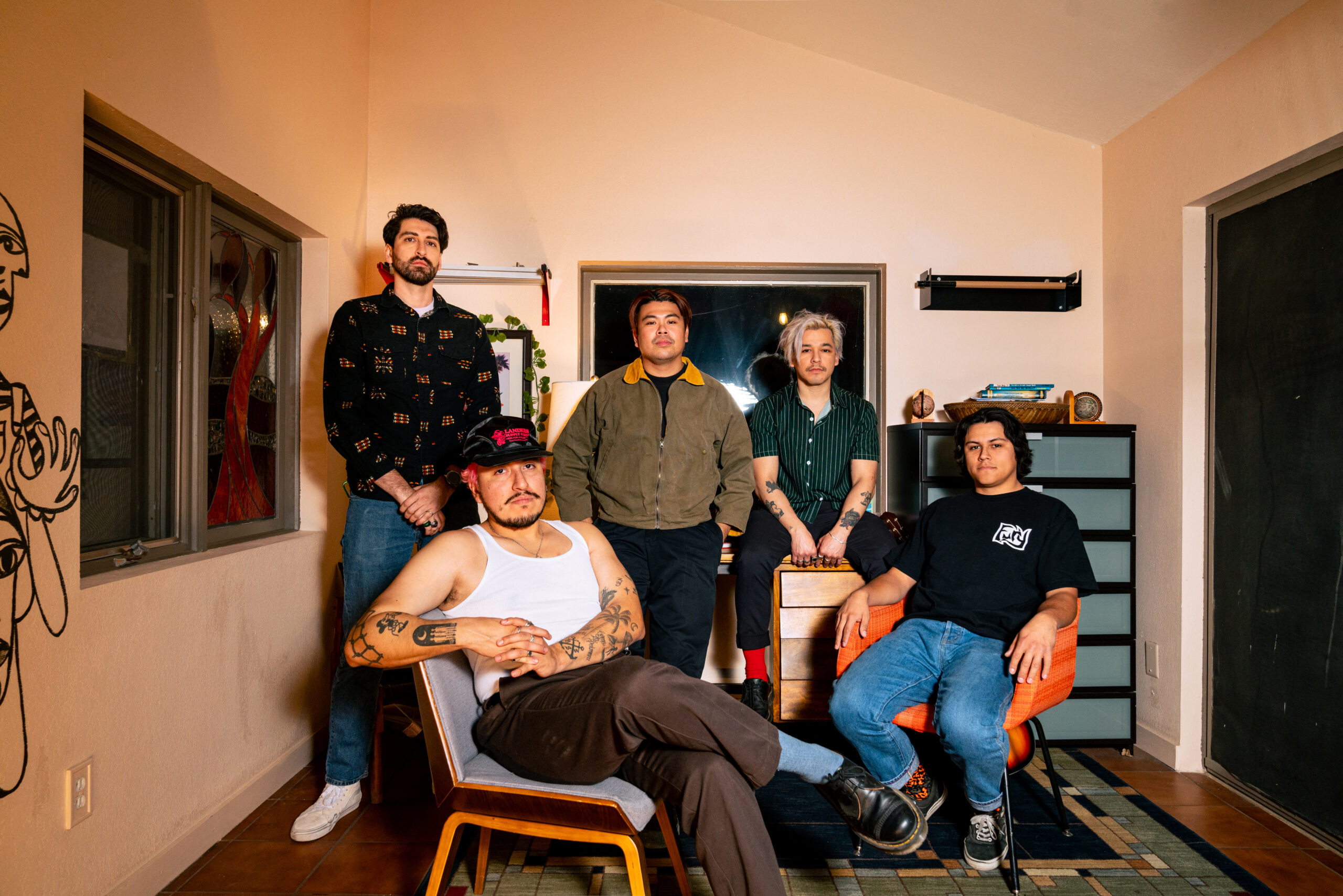 L.A ALT-PUNK QUINTET ‘DEATH LENS’ SHARE LOWDOWN ON NEW ALBUM ‘COLD WORLD’