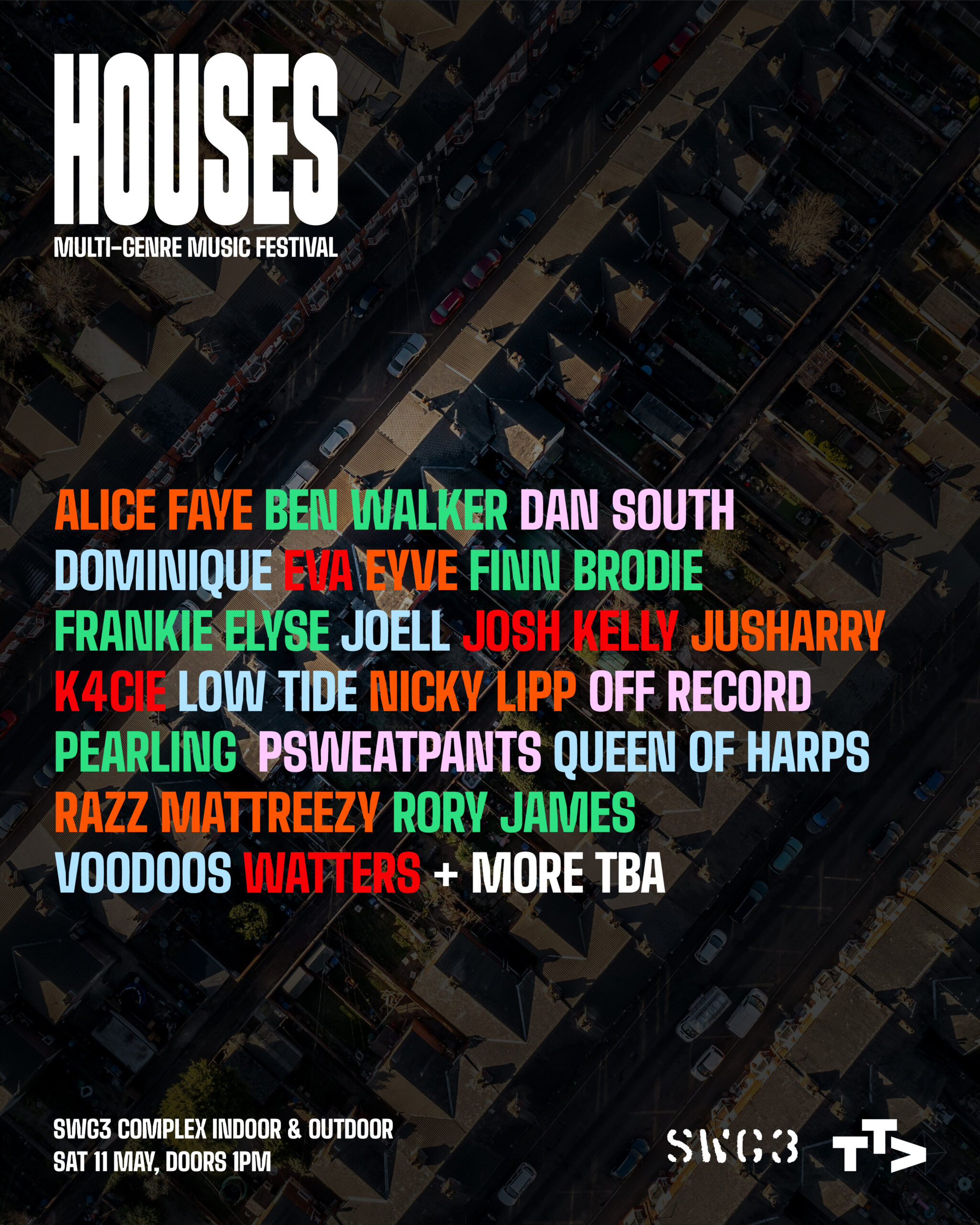 GLASGOW’S WEST END TO HOST BRAND NEW MUSIC ALL-DAYER ‘HOUSES’