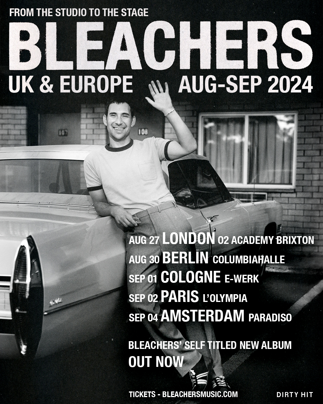 BLEACHERS SHARE NEW LONDON DATE AHEAD OF SOLD OUT UK TOUR