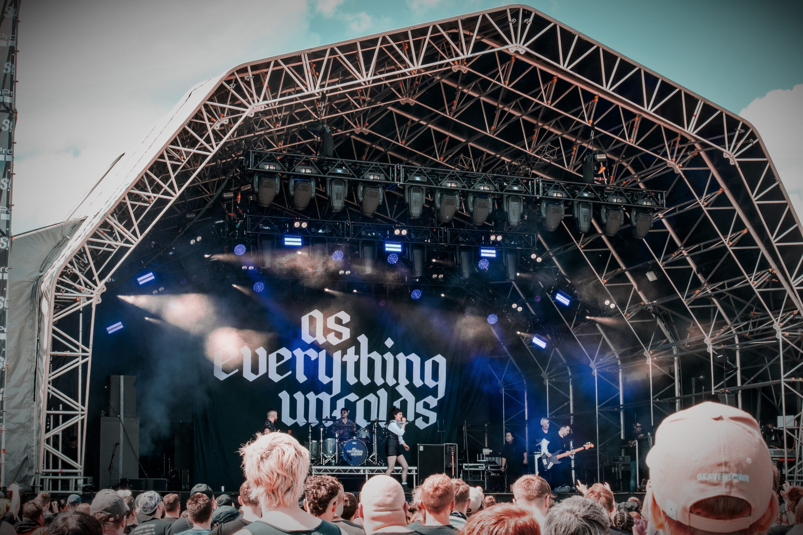 SMALL TALK AT SLAM DUNK WITH AS EVERYTHING UNFOLDS