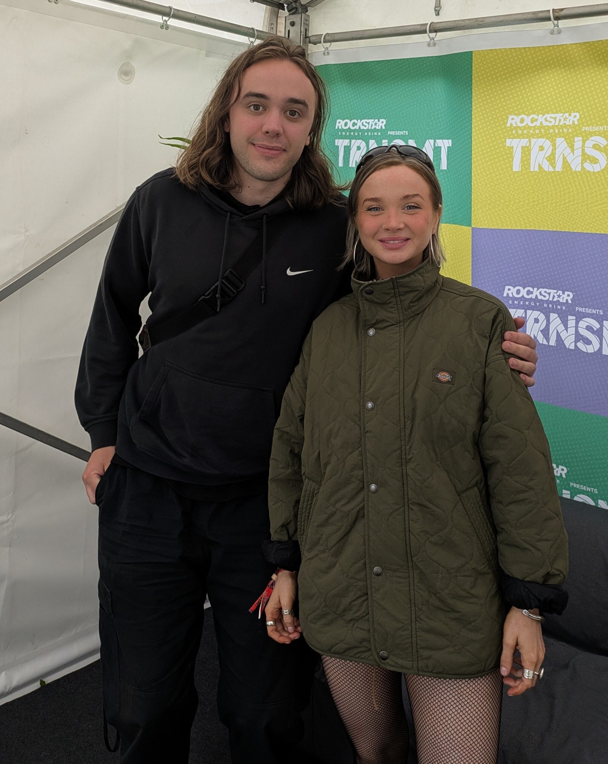 BACKSTAGE AT TRNSMT WITH DEAD PONY