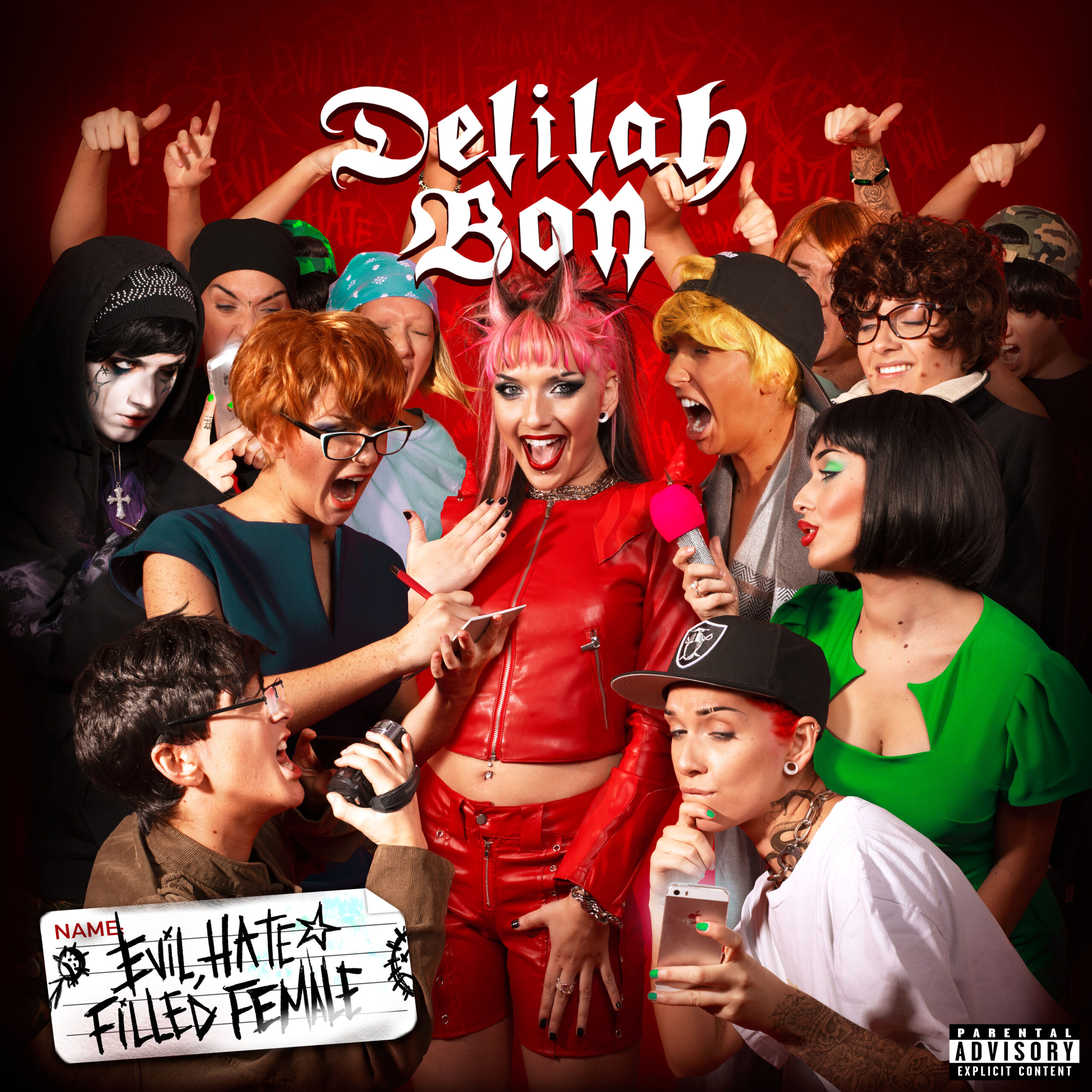 ‘EVIL, HATE FILLED FEMALE’: HOW DELILAH BON TURNED A HATE COMMENT INTO A BRAND NEW BRAT PUNK ALBUM