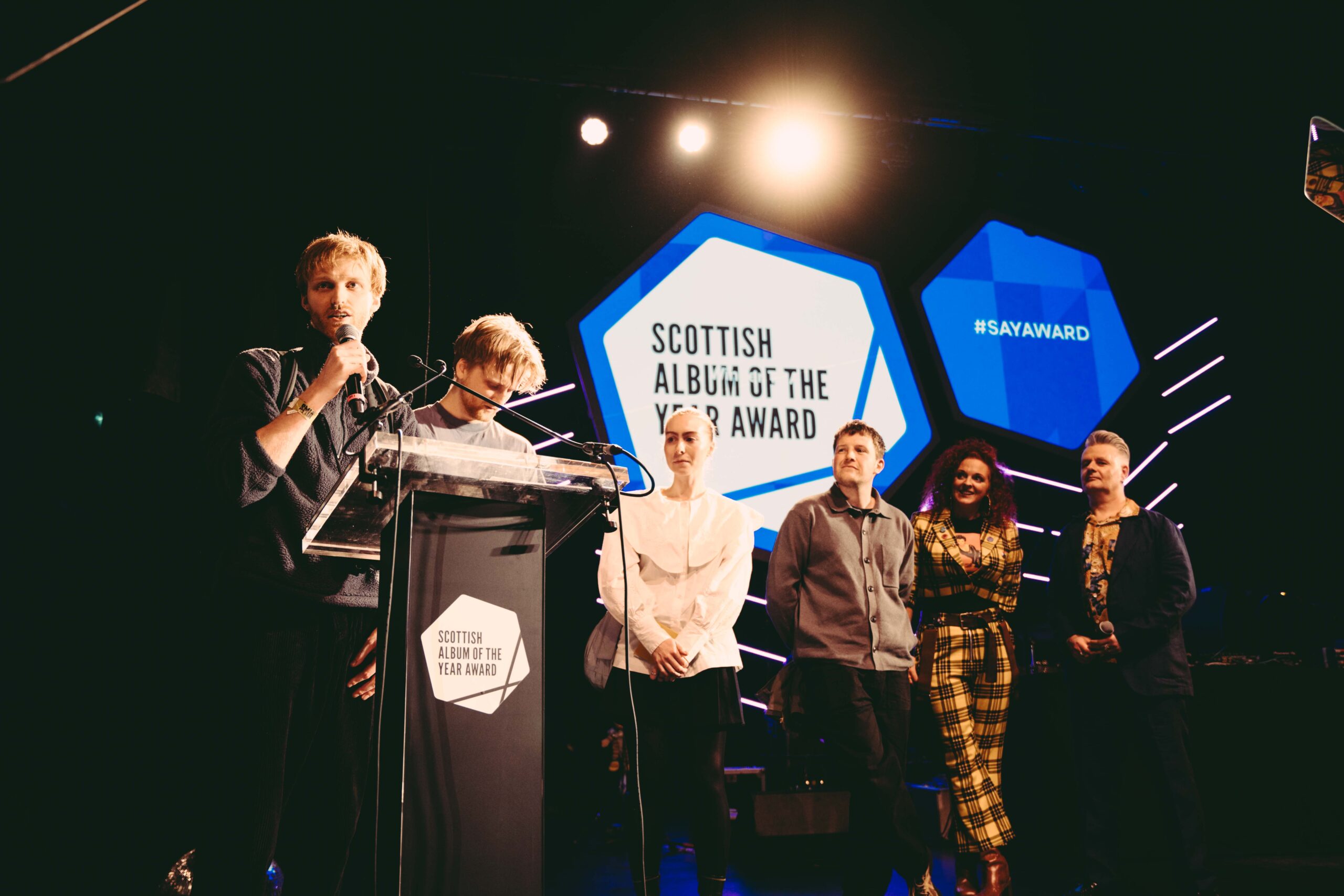 rEDOLENT SCOOP PRESTIGIOUS SCOTTISH ALBUM OF THE YEAR AWARD