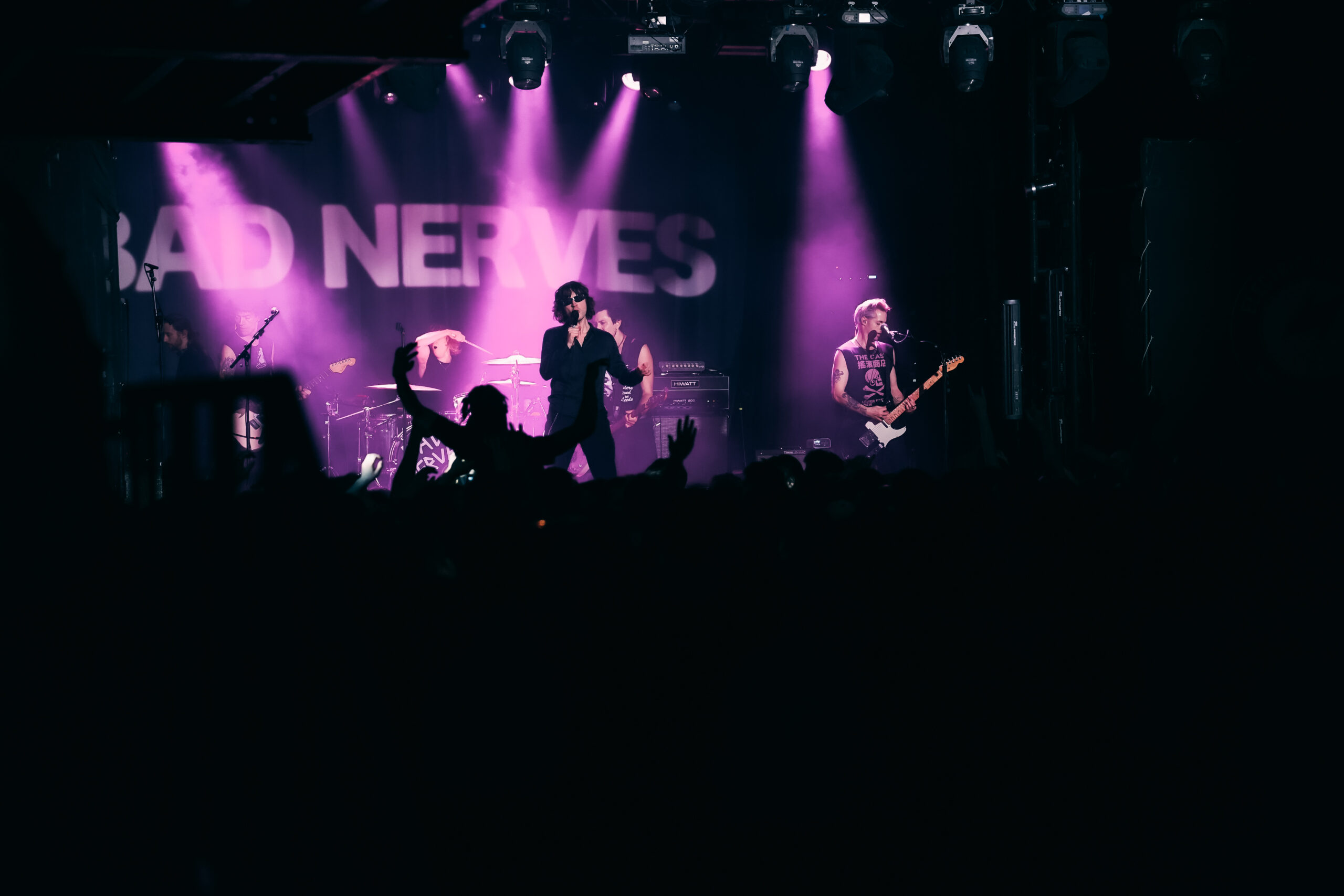 BAD NERVES THRASH THROUGH THEIR BIGGEST HEADLINE SHOW EVER