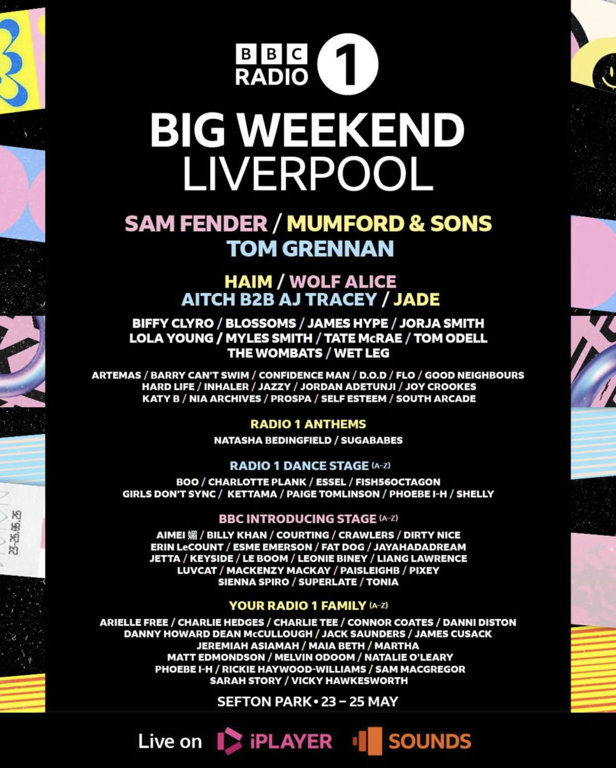 BBC RADIO 1 BIG WEEKEND LIVERPOOL | SATURDAY