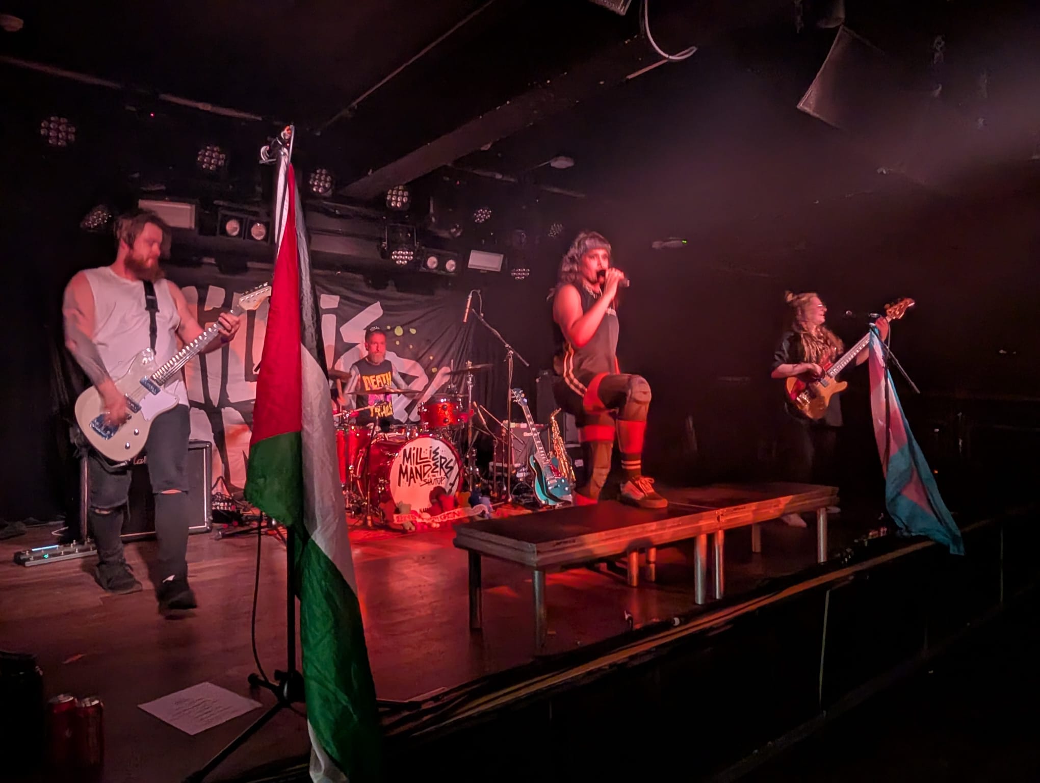 WHEN MILLIE MANDERS AND THE SHUTUP HIT 88MPH, YOU’RE GOING TO HEAR SOME SERIOUS STUFF…