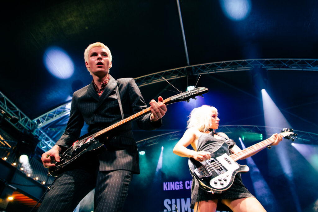 The Molotovs at King's Cross Summer Sounds CREDIT Olly Bromidge AR9I8388 - high res